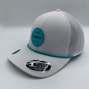 Black Clover Live Lucky Mens White Engraved 4 Snapback Trucker Hat New